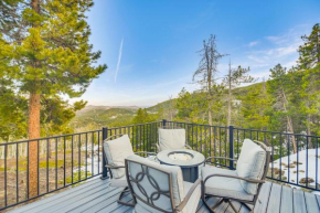 Private Evergreen Hideaway with Deck and Mountain View